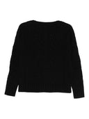 D. Exterior Sweaters Black
