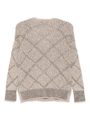 D. Außenpullover Beige