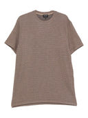 Giorgio Armani T Shirts And Polos Brown