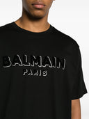 Camiseta de Balmain con logotipo