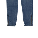 Jeans in denim di cotone Moschino Couture Couture