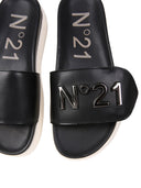 N°21 Slide Sandals With Logo