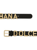 Dolce & Gabbana Cintura Con Placca Logo