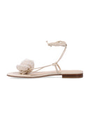 Magda Burtym zapatos planos blancos