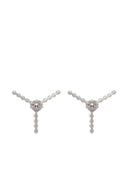 Y/Project Mini Y orecchini decorati con perle finte