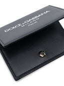 Dolce & Gabbana Leather Wallet With Logo Print