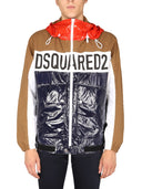 Bombardiere di tessuto tecnico dsquared