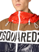 Bombardiere di tessuto tecnico dsquared