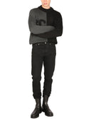 Gcds Sweater With Logo Inlay