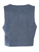 Circolo 1901 Gilet Lino Cotone