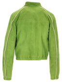 La Rose Wildleder-Bomberjacke