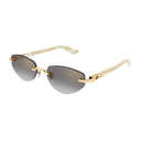 Cartier Ct0580 S Décor C Allongé De Cartier Ivory