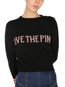 Alberta Ferretti Crew Neck Sweater