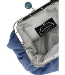 Max Mara Weekend Pasticcino Valois Small Blue Clutch