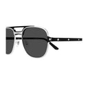 Cartier Ct0477 S Santos De Cartier Silver