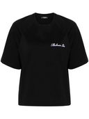 Balmain T Shirt With Embroidery