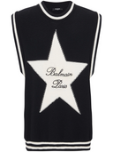 Balmain Balmain Signature Star Sleeveless Sweater