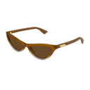 Bottega Veneta Bv1414 S Linea Ribbon Brown