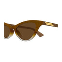 Bottega Veneta Bv1414 S Linea Ribbon Brown
