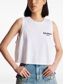 Balmain Top avec le logo