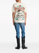 Balmain T -Shirt mit Stickerei
