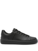 Balmain Leder -Turnschuhe mit Tafeln