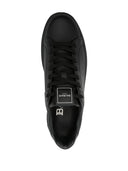 Balmain Leder -Turnschuhe mit Tafeln
