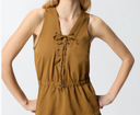 Pinko Casarsa Abito Voile E Gabardin