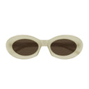 Saint Laurent Sl 594 Linea Sl Logo Ivory