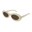 Saint Laurent Sl 594 Linea Sl Logo Ivory