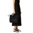 Valentino Garavani Valentino Garavani All Knots Logo Plaque Tote Bag