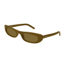 Saint Laurent Sl 557 Shade Linea Sl Logo Brown