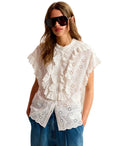 Essentiel Antwerp Jellaba White Shirt