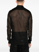 Rick Owens Semi Transparent Cotton Office Shirt