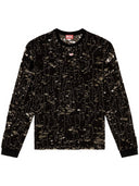 Diesel T Boxt T Shirt With Worn Effect