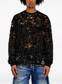 Diesel T Boxt T Shirt With Worn Effect