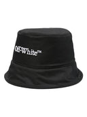 Off White Fisherman Hat With Logo