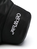 Off White Fisherman Hat With Logo