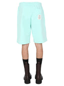 Msgm Fantastic Green Bermuda