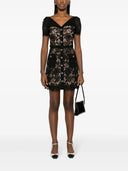 Self Portrait Sangallo Minidress With Belt