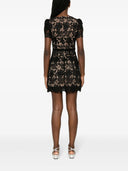 Self Portrait Sangallo Minidress With Belt
