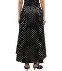 Ganni Black Polka Dot Skirt