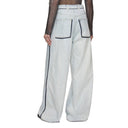 Jeans di denim di cotone Margiela Maison
