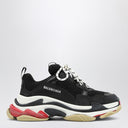 BALENCIAGA TRIPLE S Black/Red Traner
