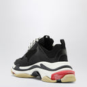 BALENCIAGA TRIPLE S Black/Red Traner