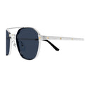 Cartier Ct0571 S Santos De Cartier Silver