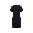 Moncler Cotton Logo Mini Kleid