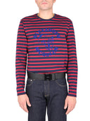 Alexander Mc Queen T-shirt avec logo afflué