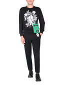 Alexander Mc Queen Pantalon de jogging avec crâne brodé