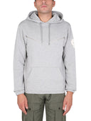 Alexander Mc Queen - Sweat-shirt avec tête de mort brodée